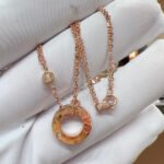 [Eternal Jewelry]LOVE NECKLACE 16MM 2 DIAMONDS - 图片 6
