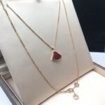 [Eternal Jewelry]DREAM NECKLACE CARNELIAN 1 DIAMOND - 图片 3