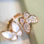 [Eternal Jewelry]TWIN BUTTERFLY DIAMOND MOP RING - 图片 5