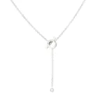 [Eternal Jewelry]FINESSE SILVER DIAMOND NECKLACE - 图片 2