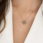 [Eternal Jewelry]CLOVER 15MM  GRAY MOTHER OF PEARL NECKLACE - 图片 6