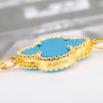[Eternal Jewelry]CLOVER 5 MOTIFS TURQUOISE BRACELET - 图片 5