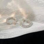 [Eternal Jewelry]CLASH SMALL HOOP EARRINGS - 图片 4
