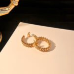 [Eternal Jewelry]CLASH SMALL HOOP EARRINGS - 图片 6