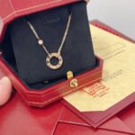 [Eternal Jewelry]LOVE NECKLACE 16MM 2 DIAMONDS - 图片 9