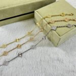 [Eternal Jewelry]CLOVER 6 MOTIF DIAMOND LASER BRACELET - 图片 2
