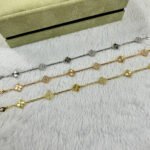 [Eternal Jewelry]CLOVER 6 MOTIF DIAMOND LASER BRACELET - 图片 5
