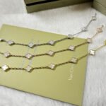 [Eternal Jewelry]CLOVER 6 MOTIF WHITE MOP BRACELET - 图片 3