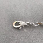 [Eternal Jewelry]CLOVER 5 MOTIF ONYXS DIAMOND BRACELET SILVER - 图片 8