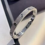 [Eternal Jewelry]LOVE BRACELET 6.1MM DIAMOND-PAVED CERAMIC - 图片 8