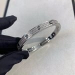 [Eternal Jewelry]LOVE BRACELET 6.1MM DIAMOND-PAVED CERAMIC - 图片 9