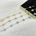 [Eternal Jewelry]CLOVER 6 MOTIF DIAMOND BRACELET - 图片 2