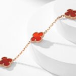[Eternal Jewelry]CLOVER 10 MOTIFS CARNELIAN NECKLACE - 图片 18