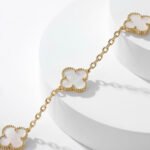 [Eternal Jewelry]CLOVER 10 MOTIFS WHITE MOTHER OF PEARL NECKLACE - 图片 6