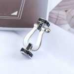 [Eternal Jewelry]FORCE LARGE HORSESHOE BLACK DIAMOND BRACELET SILVER - 图片 15