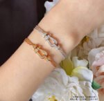 [Eternal Jewelry]FORCE SMALL HORSESHOE  DIAMOND CHAIN ROPE BRACELET - 图片 10