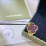[Eternal Jewelry]CLOVER  PURPLE VIOLET RING