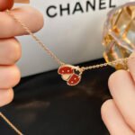 [Eternal Jewelry]LUCKY  CARNELIANS LADYBUG NECKLACE - 图片 7