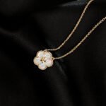 [Eternal Jewelry]LUCKY  WHITE MOP  PLUM BLOSSOM NECKLACE - 图片 7