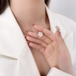 [Eternal Jewelry]LUCKY  WHITE MOP  PLUM BLOSSOM NECKLACE - 图片 8