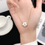 [Eternal Jewelry]LUCKY WHITE MOP PLUM BLOSSOM  BRACELET - 图片 5