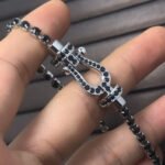 [Eternal Jewelry]FORCE  LARGE HORSESHOE FULL DIAMOND TENNIS BRACELET - 图片 9