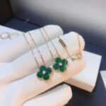 [Eternal Jewelry]CLOVER 15MM DIAMOND TURQUOISE NECKLACE - 图片 7