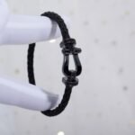 [Eternal Jewelry]FORCE LARGE SERIES HORSESHOE BLACK SAMURAI BRACELET - 图片 5