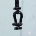 [Eternal Jewelry]FORCE LARGE SERIES HORSESHOE BLACK SAMURAI BRACELET - 图片 9
