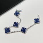 [Eternal Jewelry]CLOVER 5 MOTIF PIETERSITE SILVER BRACELET - 图片 3