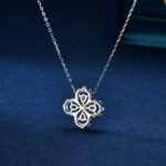 [Eternal Jewelry]LOOP NECKLACE FULL MOTIF DIAMOND 16MM MULTIPLE COLORS - 图片 12