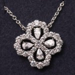 [Eternal Jewelry]LOOP NECKLACE FULL MOTIF DIAMOND 16MM MULTIPLE COLORS - 图片 13