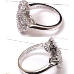 [Eternal Jewelry]LOOP RING FULL MOTIF DIAMOND 16MM SILVE - 图片 5