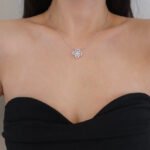 [Eternal Jewelry]LOOP NECKLACE FULL MOTIF DIAMOND COMBINATION - 图片 2