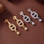 [Eternal Jewelry]HM CHAINE DIAMOND EARRINGS