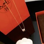 [Eternal Jewelry]H WHITE SQUARE GOLD NECKLACE - 图片 4