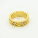 [Eternal Jewelry]LOVE RING 5.5MM DIAMONDS PAVED - 图片 5