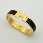 [Eternal Jewelry]H BLACK BRACELET - 图片 2