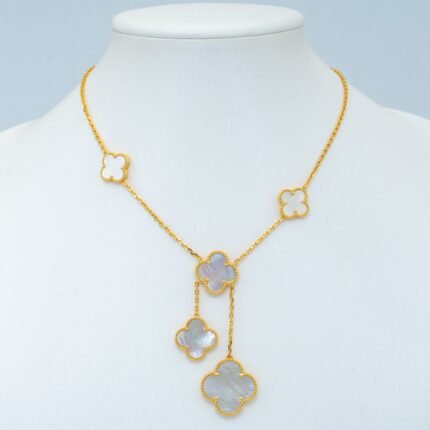 [Eternal Jewelry]CLOVER MOTHER OF PEARL NECKLACE 6 MOTIF