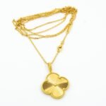 [Eternal Jewelry]CLOVER 25MM PEDANT NECKLACE GOLD - 图片 5