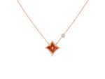 [Eternal Jewelry]STAR NECKLACE PINK GOLD 1 DIAMOND - 图片 2