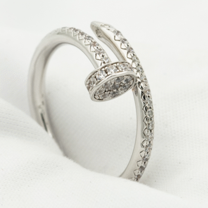 [Eternal Jewelry]JUSTE RING 1.8MM SILVER DIAMONDS