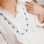 [Eternal Jewelry]CLOVER 20 MOTIFS TURQUOISE GOLD - 图片 3