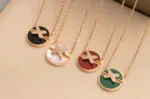 [Eternal Jewelry]JEUX DE ROSE GOLD DIAMOND NECKLACE - 图片 2