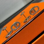 [Eternal Jewelry]HM FULL DIAMOND PIG NOSE STUD EARRINGS - 图片 3