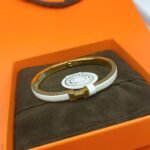 [Eternal Jewelry]CLASSIC HM CLIC WHITE 8MM ENAMEL BRACELET - 图片 4