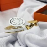 [Eternal Jewelry]CLASSIC HM CLIC WHITE 8MM ENAMEL BRACELET - 图片 5