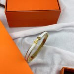 [Eternal Jewelry]CLASSIC HM CLIC WHITE 8MM ENAMEL BRACELET - 图片 6