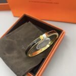 [Eternal Jewelry]CLASSIC HM CLIC BLACK 8MM ENAMEL BRACELET - 图片 6