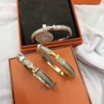 [Eternal Jewelry]CLASSIC HM CLIC GREEN 8MM ENAMEL BRACELET - 图片 3